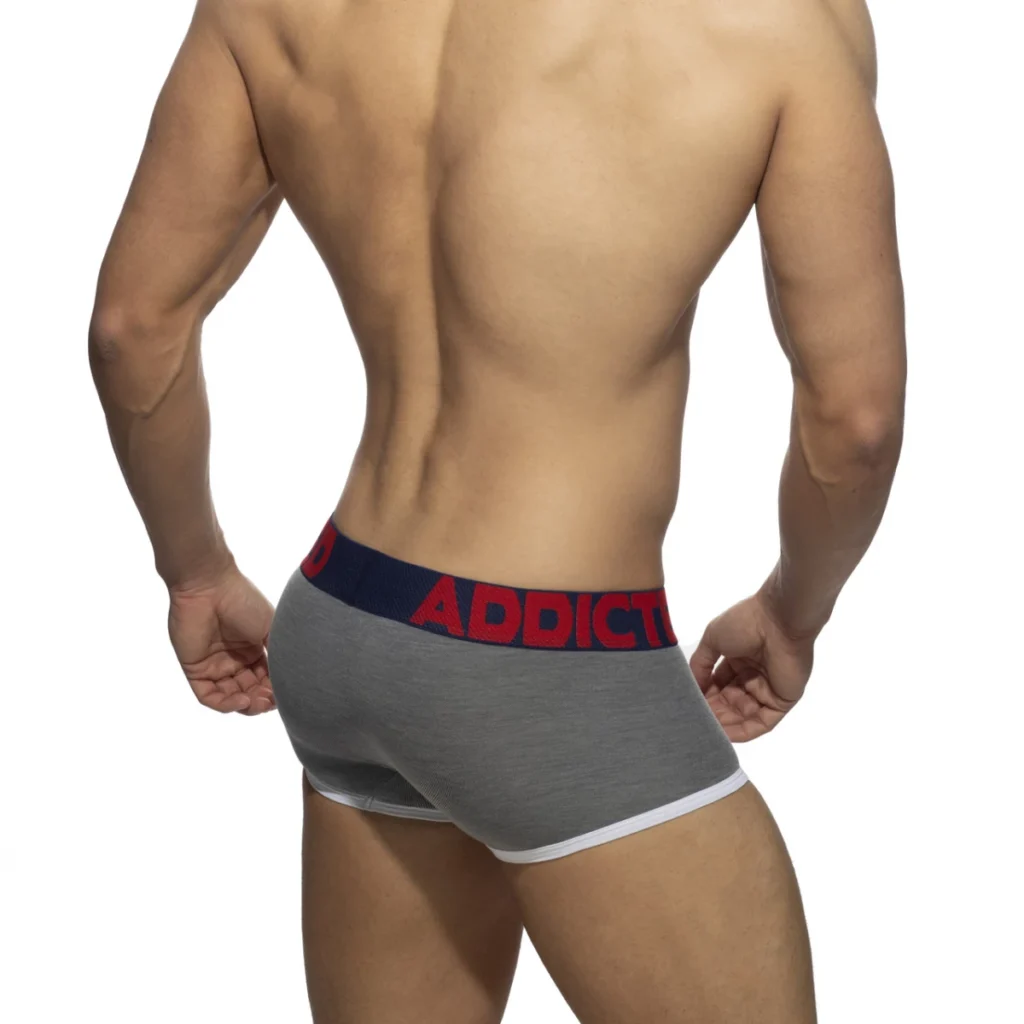 boxer-para-hombres-addicted-ad-pique-trunk-gris-trasera