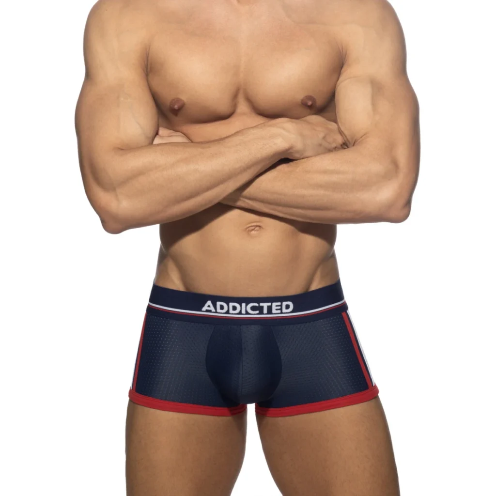 boxer-para-hombres-addicted-sport-mesh-trunk-azul-frontal
