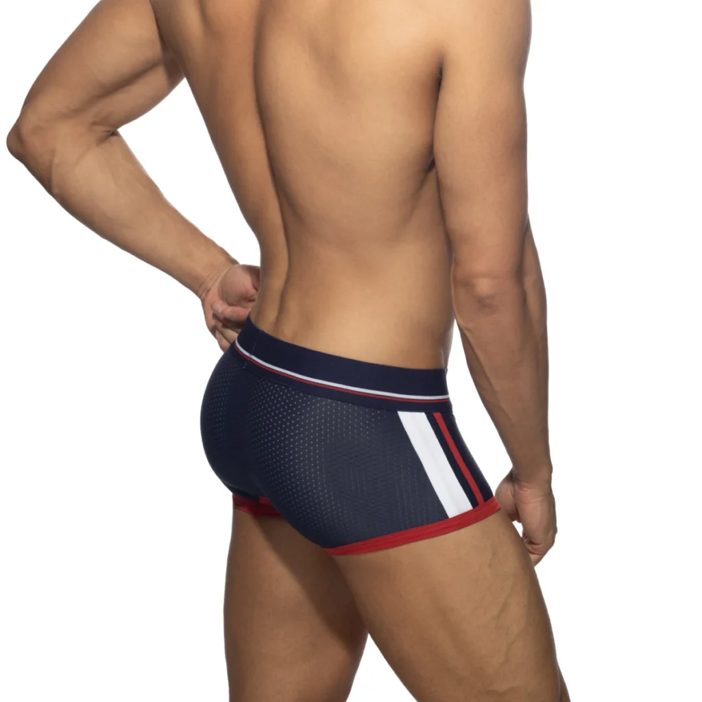 boxer-para-hombres-addicted-sport-mesh-trunk-azul-trasera
