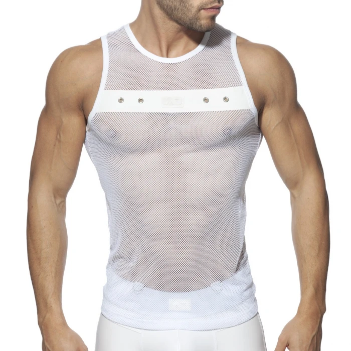 camiseta-de-tirantes-addicted-mesh-mixed-tank-top-blanco-frontal