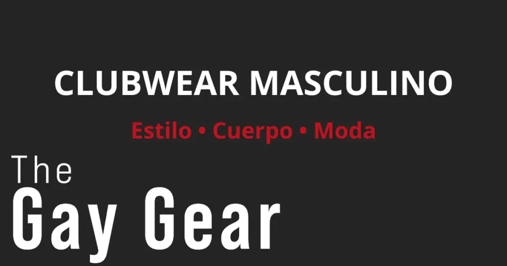 Estilo clubwear masculino con ropa oscura y estética techno