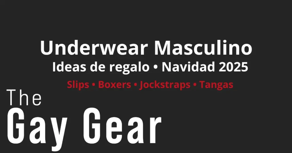 Ropa interior para hombres ideas de regalo en Navidad 2025